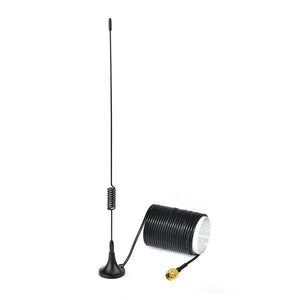 DAB Aerial DAB Car Aerial SMA Antenna SMA Male Adapter 5dbi Digital Radio DAB Antenna with 500cm Extension Cable for DAB DAB+Radio Pioneer Clarion Kenwood Alpine JVC