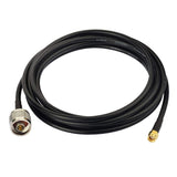 Low Loss RPSMA to N Cable N Male to RPSMA Male Connector with RG58 Coaxial Cable for Ham Radio WiFi Router Yagi Antenna Extension Cable 10Ft