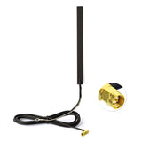 DAB Aerial DAB Antenna SMA Antenna FM/AM Aerial DAB Car Aerial SMA Male connector Re-useable Internal Glass Mount 3m 9.8ft RG174 Compatible for DAB Car radios JVC pioneer Alpine