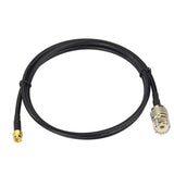 CB Radio Cable SMA Cable SMA Male to UHF Female SO239 Pigtail Cable RG58 3.28ft 100cm Compatible for CB Radio CB antenna Ham Radio Baofeng Wouxun Kenwood Icom Yaesu CB Radio