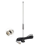 VHF UHF Police Scanner Antenna CB Radio Ham Radio Home Mobile Radio Scanner Antenna Magnetic Base BNC Male Antenna Compatible with Uniden Bearcat Whistler Radio Shack Car Truck Police Scanner