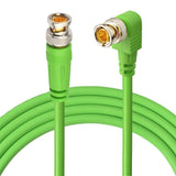 Eightwood BNC Cable 3G/HD SDI Cable(1M/3.28ft 75Ω) BNC to BNC Extension Coaxial Cable for Cameras and Video Equipment，Supports HD-SDI/3G-SDI/4K/8K，SDI Video Cable Green 1Pcs