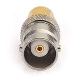 BNC Female to RP-SMA Male (Female pin) Straight Audio RF Coaxial Connector BNC RP-SMA Adapter 5pcs