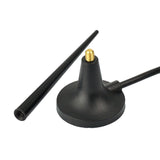 3.5dBi GSM 3G 4G LTE Antenna CRC9 Male Right Angle Connector with Extension Cable 9.8Ft 850/900/1900/2100 MHz