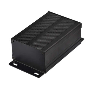 4.33" 2.87" 1.85"(LWH) Aluminum Electronic Project Box Enclosure Case DIY Black Aluminum Enclosure Case