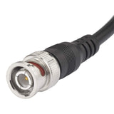 BNC Cable 3G/HD SDI Cable(1M/3.28ft 75Ω) Coil Cable BNC to BNC Extension Coaxial Cable for Cameras and Video Equipment，Supports HD-SDI/3G-SDI/4K/8K，SDI Video Cable (Black,1Pcs)