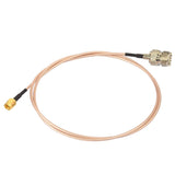 SO239 to SMA Cable SMA Male to UHF SO-239 Female Connectors 3ft(90cm) Low Loss Jumper Cable Extension for Handheld Radio Antenna