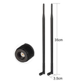 WiFi Antenna 12dBi 2.4GHz with RP-SMA Connector for Wireless Network Router etc 2-Pack