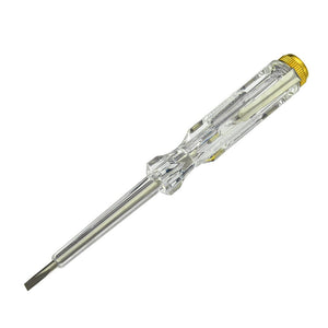 Mains Tester Screwdriver Electrical Screwdriver Tester Electrical Pen Tester Neon 220V Voltage Tester with 100-500 Voltage Tester Screwdriver Neon Bulb Electric Tester Pen Probe