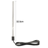 Universal Car Stereo AM FM Radio Hidden Antenna,Car Windshield Glass Adhesive Mount AM FM Radio Antenna for Vehicle Car Truck SUV Audio Radio Stereo Head Unit Receiver,Motorola DIN Connector