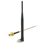 868MHz Antenna SMA Antenna SMA Male Adapter + SMA Female Pigtail Cable RG178 15cm 6inch for CB Radio CB Antenna GSM Wireless Wifi Router NFC RFID CB Radio Walkie Talkie Ham Radio