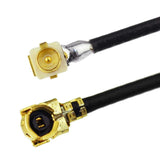 U.FL Cable 30cm/12" IPX (IPEX/UFL) Female to IPX (IPEX/UFL) Male RF Pigtail Cable 1.37mm Low-Loss U.FL Extension Cable Pack of 2