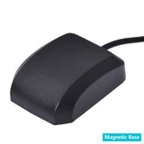 Eightwood Vehicle Waterproof Active GPS Navigation Antenna with SMA Male Connector 3-5V DC for Vehicle Truck RV Motorhome Marine Boat GPS Navigation System GPS Tracker Locator Car Stereo Head Unit