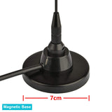 Magnetic Base FM Antenna Compatible with Denon Pioneer Onkyo Yamaha Marantz Sherwood Bose Wave Indoor FM Radio Bluetooth Stereo Receiver AV Audio Vedio Home Theater Receiver Power Amplifier