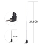 Telescopic FM Antenna (2-Pack) with 3.5mm Connector Compatible with Mobile Cell Phone FM Radio Bose Wave Music System Indoor Radio Bluetooth Stereo Receiver AV Audio Vedio Home Theater Receiver