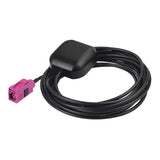 Vehicle Waterproof Active GPS Navigation Antenna with Fakra H Pink Connector Compatible with Ford F-150 F-250-F-550 Focus Edge Escape Expedition Explorer Fusion Mustang Taurus Truck SUV