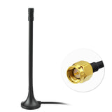 850/1900/900/1800/2100MHz 3G Antenna Kit 3.5Dbi External Omni Antenna with SMA Magnetic Mount Extension Cable + SMA Female to Female Adapter for Signal Booster Router Security Camera