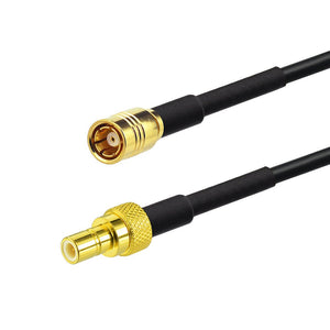 SMB Cable DAB Aerial SMB Male to Female Extension Cable RG174 1M for DAB Car Aerial Radio CB Radio DAB Antenna Satellite Sirius XM DAB AM/FM Blaupunkt Auto Radio Antenne