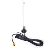 DAB Aerial SMA Antenna SMA Male Adapter DAB Radio Aerial Magnetic Mount with RG174 4M Extension Cable for DAB+ DAB Car Radio Auto DAB All models