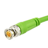 Eightwood BNC Cable 3G/HD SDI Cable(1M/3.28ft 75Ω) BNC to BNC Extension Coaxial Cable for Cameras and Video Equipment，Supports HD-SDI/3G-SDI/4K/8K，SDI Video Cable Green 1Pcs