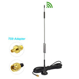 4G LTE 7dBi Magnetic Base SMA Male / TS9 Antenna Compatible with Huawei Netgear 4G Wireless Router Mobile Cell Phone Signal Booster Repeater Cellular Amplifier MiFi Mobile Hotspot USB Modem