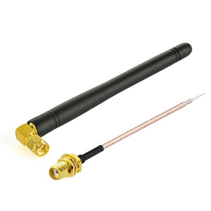 868MHz Antenna SMA Antenna Vertical Omni-directional SMA Plug + SMA Female Pigtail Cable RG178 6inch 15cm for CB Radio CB Antenna Ham Radio 868MHz-870MHz NFC RFID Walkie Talkie