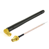 868MHz Antenna SMA Antenna Vertical Omni-directional SMA Plug + SMA Female Pigtail Cable RG178 6inch 15cm for CB Radio CB Antenna Ham Radio 868MHz-870MHz NFC RFID Walkie Talkie