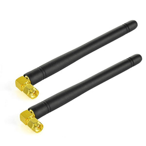 868MHz Antenna SMA Antenna 2dbi SMA Male Right Angle Adapter Aerial 2pcs for CB Radio CB Antenna Walkie Talkie Homematic CCU2 CC1101 Ham Radio GSM Wireless Wifi Router