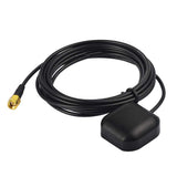 Vehicle Waterproof Active GPS Navigation Antenna with SMA Male Connector 3-5V DC for Vehicle Truck RV Motorhome Marine Boat GPS Navigation System GPS Tracker Locator Car Stereo Head Unit