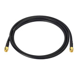 SMA Male to SMA Male Low Loss KSR-195 Coaxial Cable 3 feet / 1m for 4G LTE Router Cellular Cell Phone Signal Booster Amplifier RTL SDR USB ADS-B Receiver Ham Radio RF Explorer Spectrum Analyzer