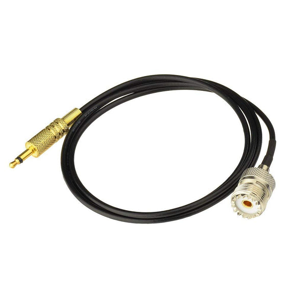 SO239 to 3.5mm Mono  Antenna Extension Cable