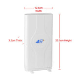 4G LTE High Gain MIMO SMA Male TS9 Directional Panel Antenna Compatible with Verizon AT&T T-Mobile Sprint Netgear 4G LTE Wireless Router Gateway Terminal Broadband Modem MiFi Mobile Hotspot