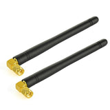 868MHz Antenna SMA Antenna SMA Adapter 2dbi SMA Male Right Angle Aerial 2pcs for Walkie Talkie CB Antenna CB Radio Ham Radio GSM Wireless SMA Wifi Antenna Walkie Talkie