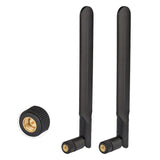 4G LTE 3dBi External SMA Male Antenna (2-Pack) for Verizon Wireless Home Phone Novatel T2000 Netgear Huawei 4G LTE Wireless Router Wildlife Trail Camera Mobile Cell Phone Signal Booster