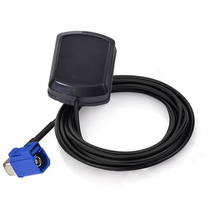 Fakra GPS Antenna Fakra"C" Female Adapter Right Angle Fakra Aerial Adaptor with 3M Antenna Extension Cable for VW Golf AUDI GPS Navigation System GPS Receivers Car DVR GPS Module