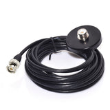 Vehicle/Car Mobile Radio VHF/UHF Dual Band Antenna BNC Male Connector Magnetic Base Mount 5M RG58 Cable for BC125AT Scanner