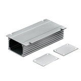 Aluminum Project Box Cast Aluminum Enclosure Junction Case With Screws for Electronics PCB Board DIY - 4.33" 1.69" 1.10"(LWH)