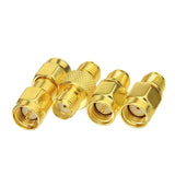 SMA Female/Male to RP-SMA Female/Male RF Coaxial Coax Adapter Connector Kit