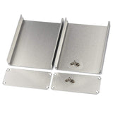 Extruded Silver Aluminum Project Box Aluminum Enclosure for Electronic DIY 1.503.464.33 Inch (HWL)