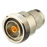 N Plug Male to 7/16 DIN Jack Female RF Coaxial Connector Adapter N to 7/16 DIN Adapter for Network Antenna