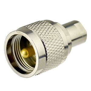 Pl259 Male to Fme Female Adapter FME Jack to PL259 Straight RF Coaxial Connector Adapter 2pcs