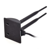 Wifi Antenna RPSMA 2.4G/5.8G Dual Frequency Magnetic Antenna 6dBi with RP-SMA Adapter Extension Cable 2m Compatible for Wifi Camera Wifi Card WLAN PCI Cards Wirelesse Wifi Router Bluetooth