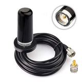 Dual Band VHF UHF 136-174MHz 400-470MHz CB Radio NMO Mount PL-259 Male Connector Magnetic Base Antenna Compatible with Vehicle Car Truck CB Ham Two Way Radio Amateur Radio Mobile Transceiver