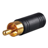 3.5mm-RCA Headphone Adapter 3.5mm Jack to RCA plug straight RF Adapter 3.5mm Jack Stereo Audio Adapter 5pcs