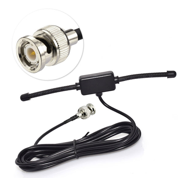 DAB+ DAB Aerial BNC Antenna Patch Aerial Glass Mount Windshield Antenna with BNC Plug 3M 9.8ft Antenna Extender Cable for DAB Radio Antenna FM Car Radio CB Radio Ham Radio