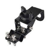 Vehicle Truck CB Radio Antenna Mirror Mount Bracket for CB Radio Ham Radio Amateur Radio Mobile Transceiver Antenna UHF SO-239 Female Bulkhead Mount Connector