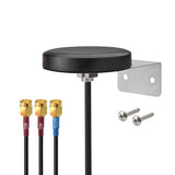 4G LTE MIMO Cellular GPS Fixed Bracket Wall Mount Antenna for 4G LTE GPS Cradlepoint IBR900 IBR1700 Sierra Wireless Airlink MG90 MP70 GX450 RV50 RV50X Industrial Gateway Modem Mobile Router