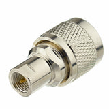 Pl259 Male to Fme Female Adapter FME Jack to PL259 Straight RF Coaxial Connector Adapter 2pcs