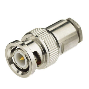 BNC Male Clamp Solder Connector