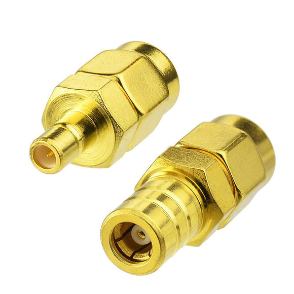 SMB to SMA Adapter Kit SMA Male to SMB Male + SMA Male to SMB Female RF Coaxial Connector for Sirius XM Satellite Radio Antenna 2pcs